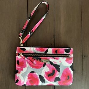 Kate Spade Rosebud Floral Wristlet